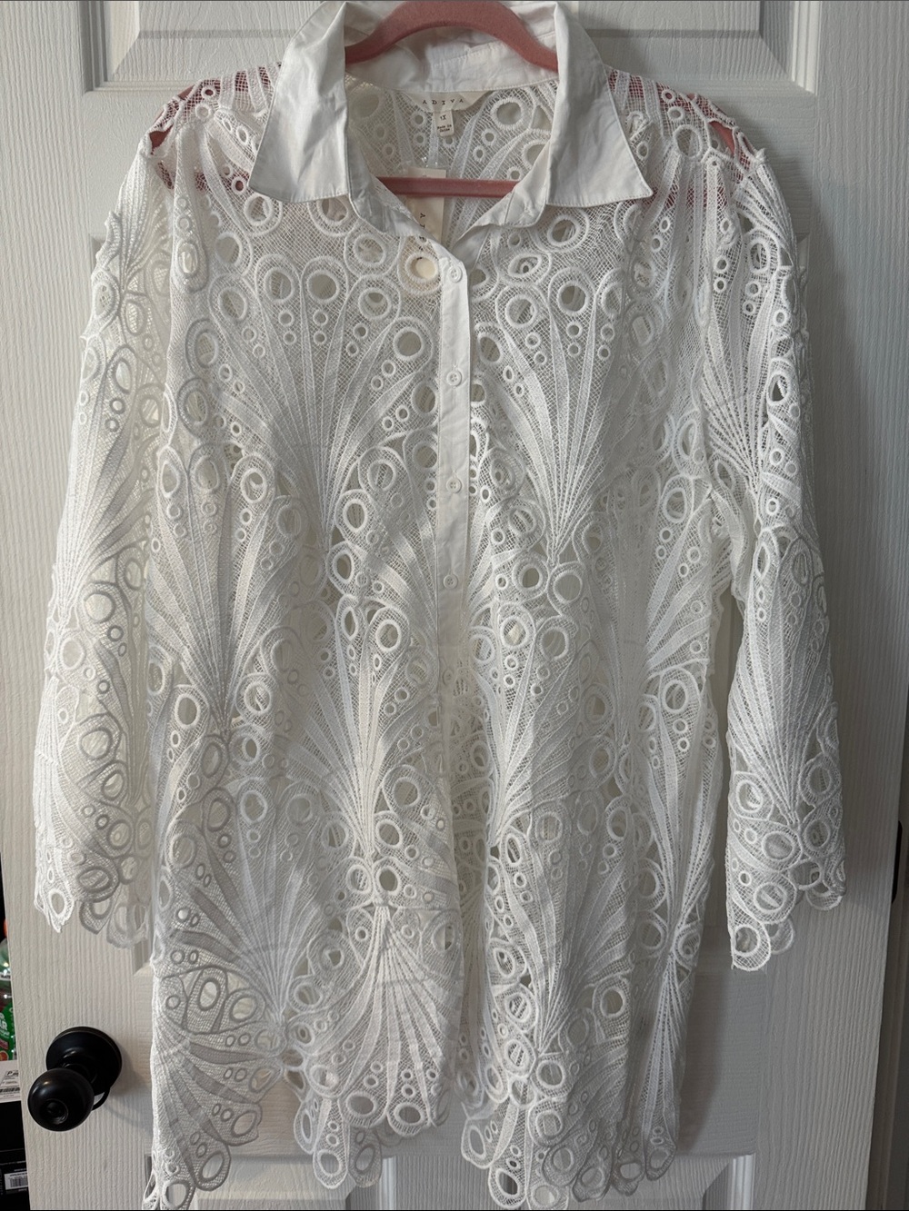 Adiva Lace Top/Cover Up
